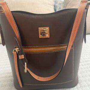 Dooney & Bourke Wexford Ridley Chocolate Brown Shoulder Bag